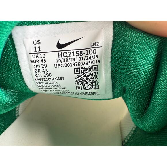 Nike Air Zoom Infinity Tour 2 Mens Sz 11 Golf Shoes Photon Dust Green HQ2158-100 - Picture 7 of 11